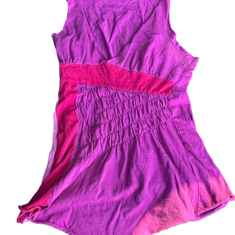 VINTAGE Y2K PURPLE TEAK TOP SUPERCAT RILEY NO INSIDE TAG S M